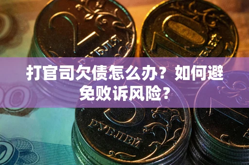 武汉打官司欠债怎么办？如何避免败诉风险？