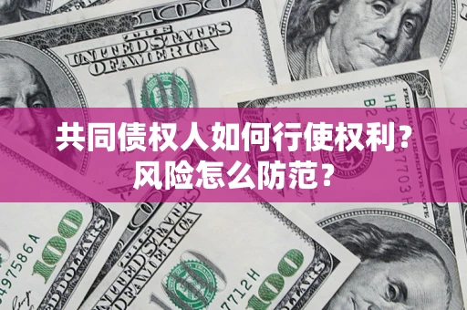 武汉共同债权人如何行使权利？风险怎么防范？