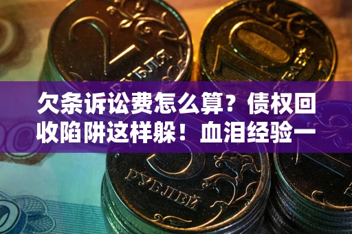 武汉欠条诉讼费怎么算？债权回收陷阱这样躲！血泪经验一次讲透