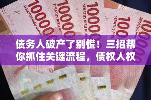 武汉债务人破产了别慌！三招帮你抓住关键流程，债权人权益不再缩水