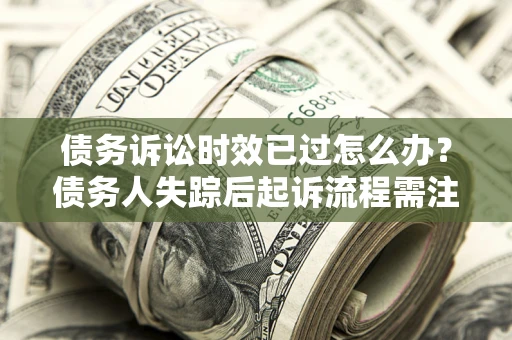 武汉债务诉讼时效已过怎么办？债务人失踪后起诉流程需注意什么？