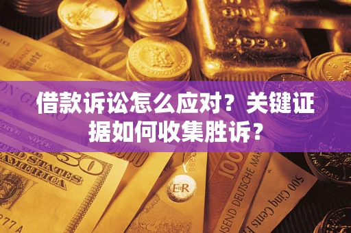 武汉借款诉讼怎么应对？关键证据如何收集胜诉？